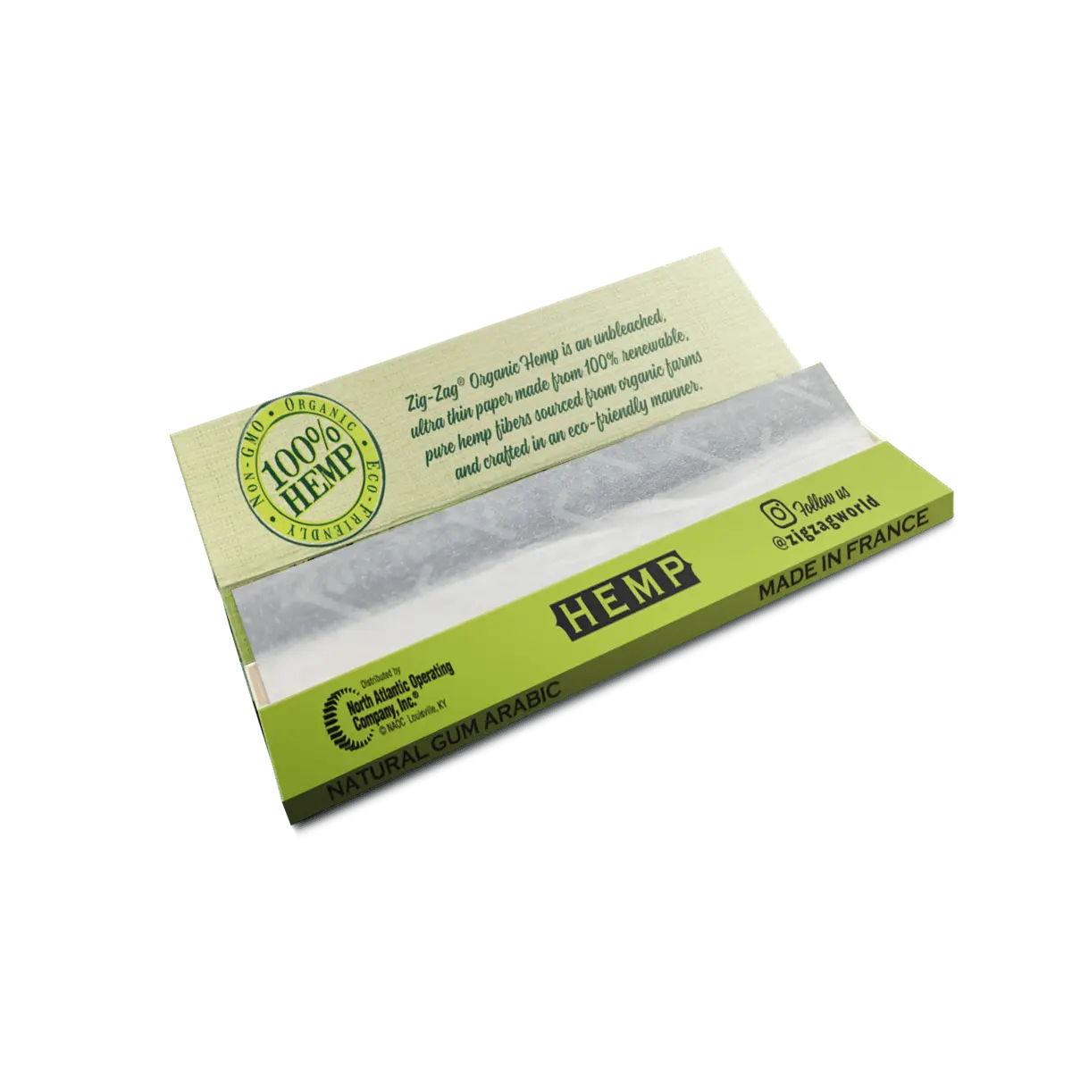 Zig-Zag King Slim Organic Hemp Papers