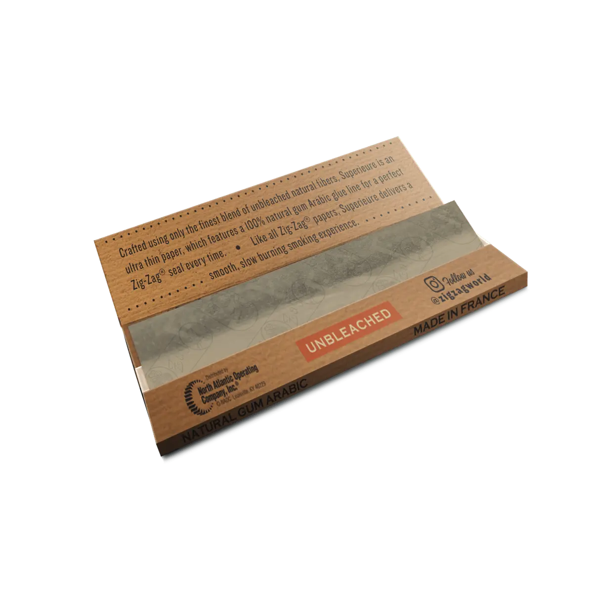 Zick Zack Unbleached King Slim Papers 110 mm