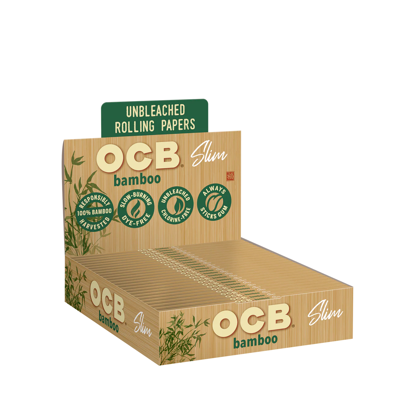 OCB Bamboo Slim KingSIze Rolling Papers