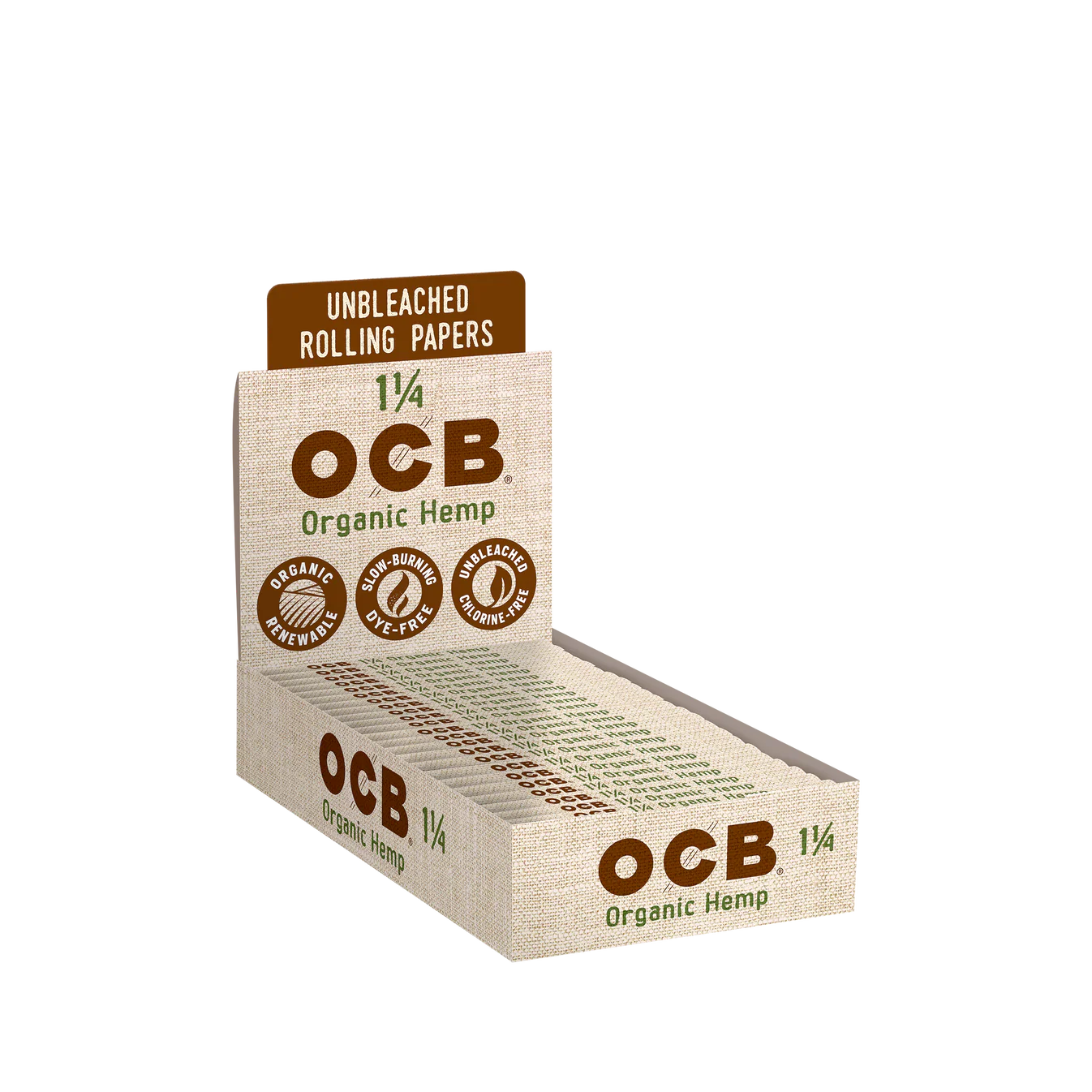 OCB Organic Hemp 1¼ Rolling Papers