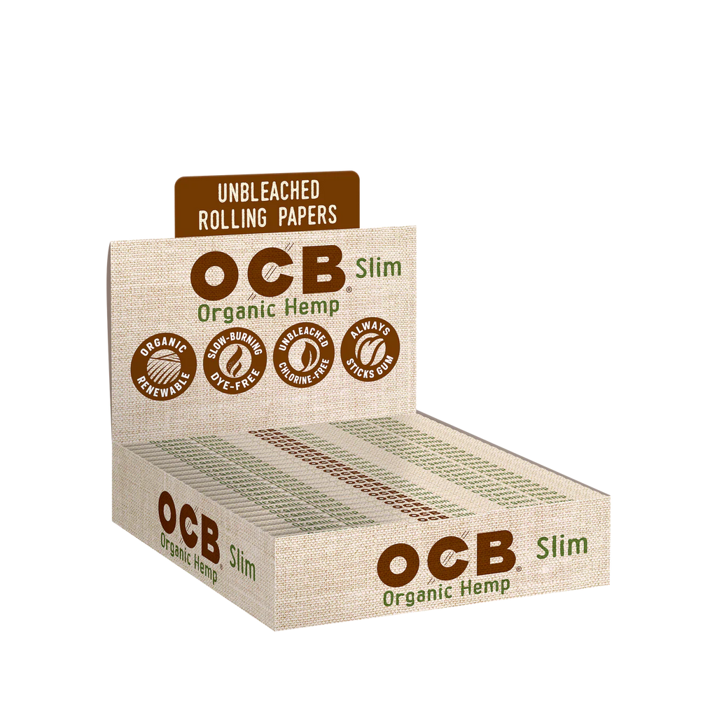 OCB Organic Hemp King Size Slim Rolling Papers