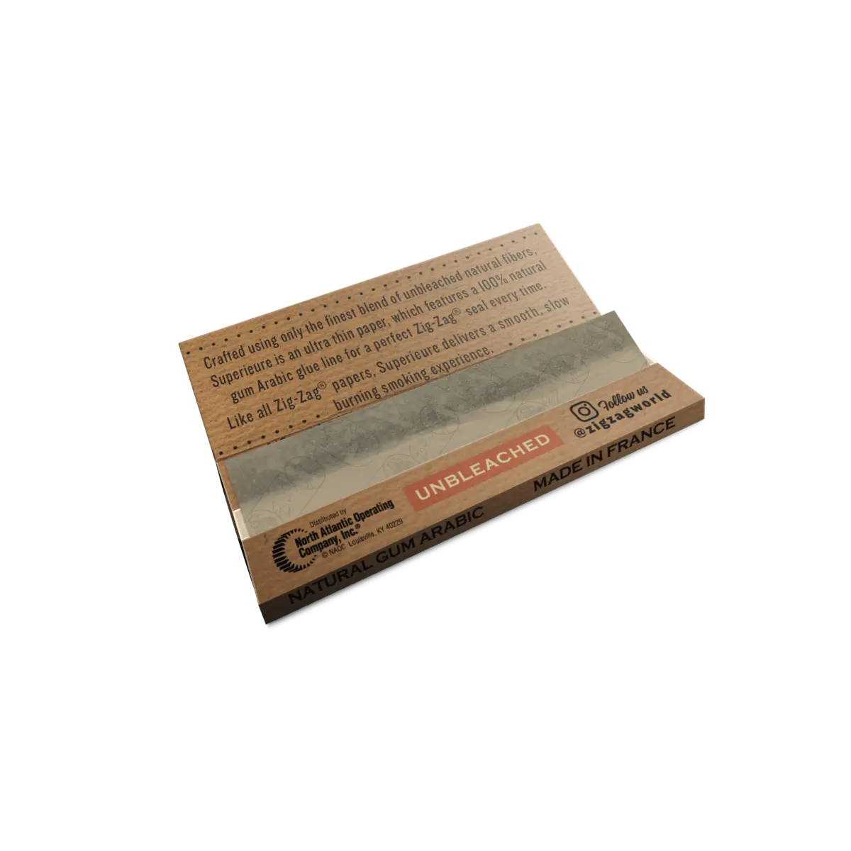 Zig-Zag Unbleached Papers 1 1/4