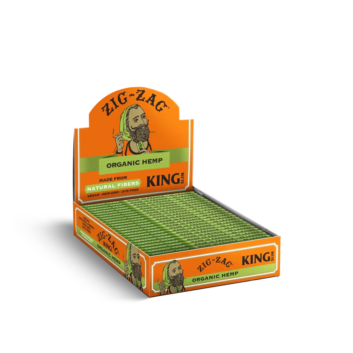 Zig-Zag King Slim Organic Hemp Papers