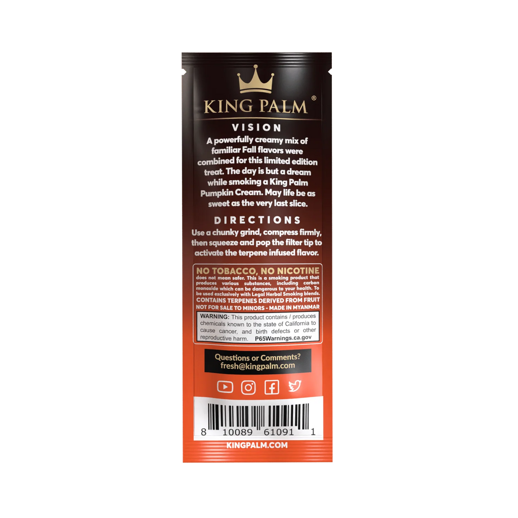 King Palm Pumpkin Cream